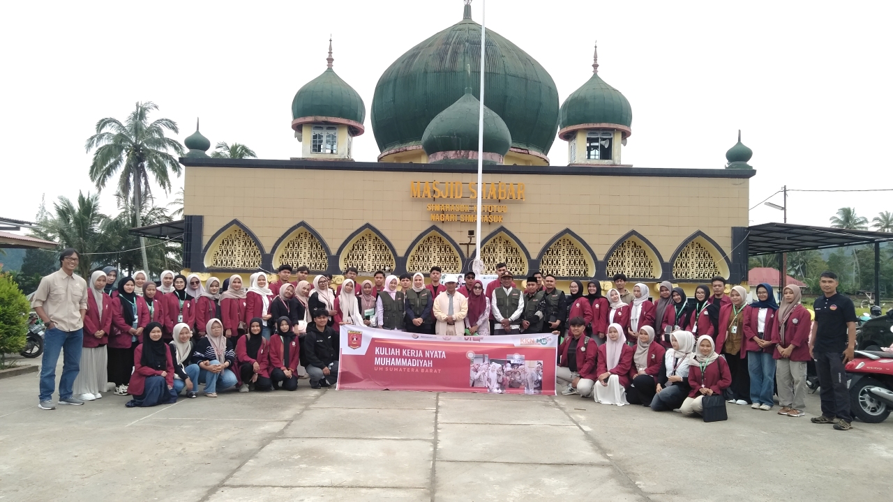 UM Sumatera Barat Lepas Ratusan Mahasiswa KKN ke Kecamatan Baso, Kabupaten Agam