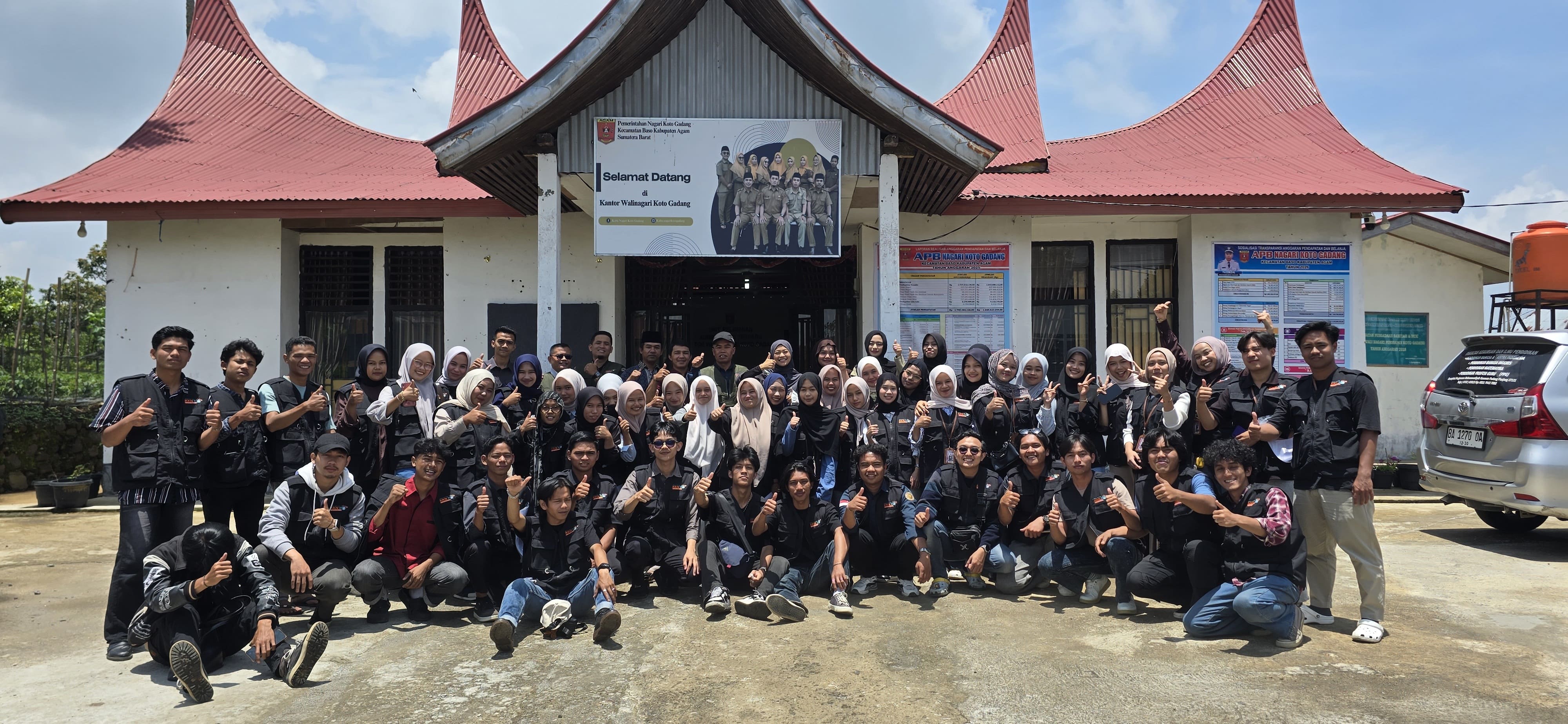 Mahasiswa KKNMu UM Sumatera Barat 2026 Resmi Dijemput, Akhiri Pengabdian di Kecamatan Baso